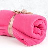Koc do jogi myga Fleece - różowy