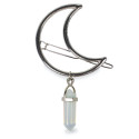 Spinka do włosów myga Moon Opal
