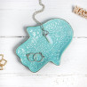 Podstawka ceramiczna na biżuterię - Hamsa