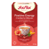 Herbata Yogi Tea Positive Energy Cranberry Hibiscus - Pozytywna energia (17x1,8g)