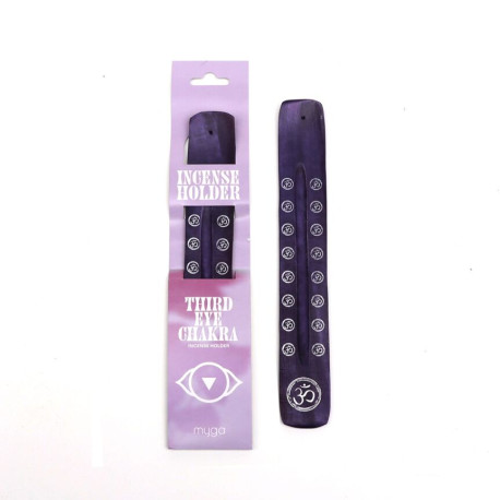 Drewniana podstawka na kadzidła Myga Third Eye