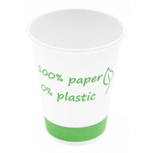 bio Kubek 300 papier "0% plastik" biodegradowalny kubek z celulozy