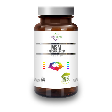 Soul Farm Premium MSM 500 mg 60 k siarka