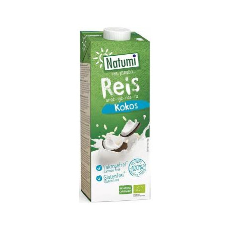 NATUMI Napój Ryżowo-Kokosowy Bezglutenowy BIO 1 L