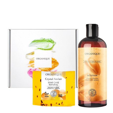 ORGANIQUE Zestaw prezentowy Crystal Amber