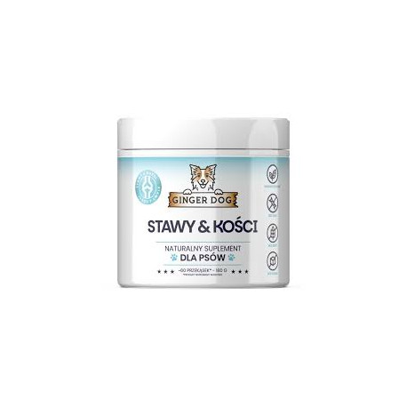 Ginger Dog Stawy & Kości suplement dla psów 180 g