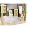 Domek dla lalek drewniany LULILO FLORO boho LED 78cm
