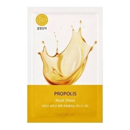 THE SAEM Bio Solution Maska w płachcie nawilżająca - Propolis