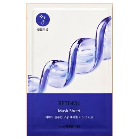 THE SAEM Bio Solution Maska w płachcie nawilżająca - Retinol