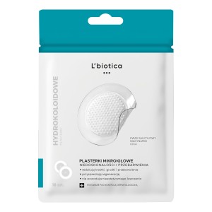 L'BIOTICA Plasterki mikroigłowe na niedoskonałości i przebarwienia 2x9 sztuk