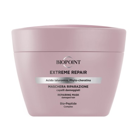 BIOPOINT Extreme Repair Maska do ekstremalnego oczyszczenia włosów z Kwasem hialuronowym 200 ml