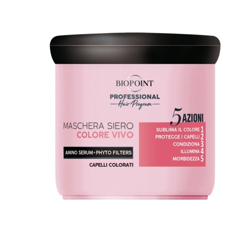 BIOPOINT Professional Hair Program Maska wzmacniająca kolor do włosów farbowanych 400 ml
