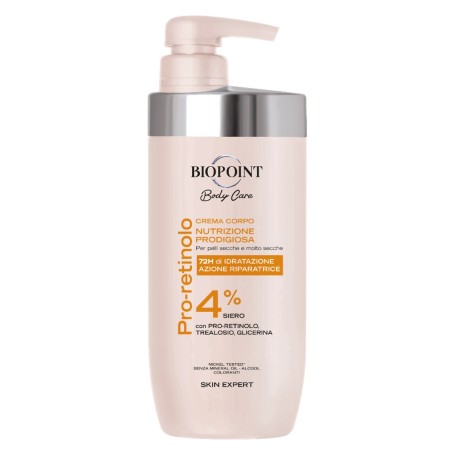 BIOPOINT Body Care Nawilżający krem do ciała z Retinolem 4% 500 ml