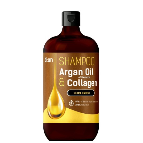 BIO NATURELL Szampon z olejkiem arganowym z Maroka i kolagenem do każdego rodzaju włosów 946 ml
