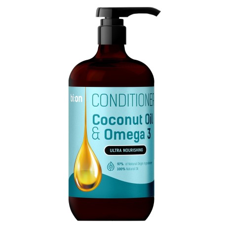 BIO NATURELL Odżywka z olejem kokosowym i Omega3 946 ml