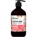 BIO NATURELL Kremowe mydło w płynie z pompką Brzoskwinia 473 ml