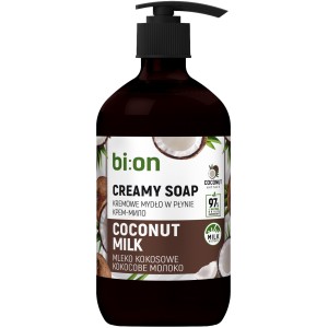 BIO NATURELL Kremowe mydło w płynie z pompką Kokosowe 473 ml