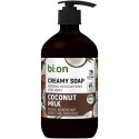 BIO NATURELL Kremowe mydło w płynie z pompką Kokosowe 473 ml