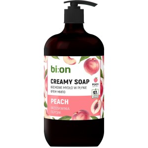 BIO NATURELL Kremowe mydło w płynie z pompką Brzoskwinia 946 ml