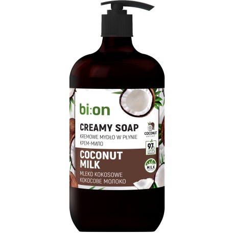 BIO NATURELL Kremowe mydło w płynie z pompką Kokosowe 946 ml
