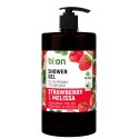 BIO NATURELL Kremowy żel pod prysznic Truskawka i Melisa 946 ml