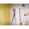 Domek dla lalek drewniany mebelki 70cm szary