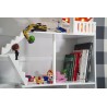 Regał na książki dla dzieci półka domek na zabawki 2w1 LULILO CALLA 116cm XXL