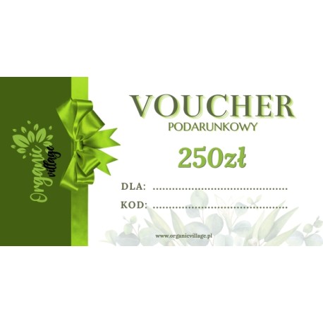 Voucher - Bon Podarunkowy 250