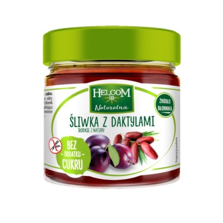 Helcom Sliwka z daktylami  bez cukru 200g