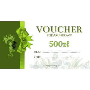 Voucher Bon Podarunkowy 500