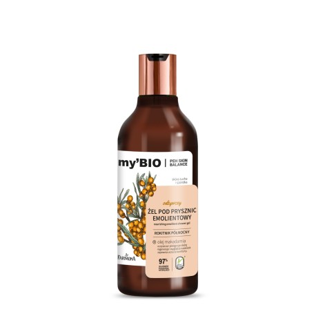 FARMONA my'Bio Odżywczy Żel pod prysznic emolientowy Rokitnik Północny 500ml