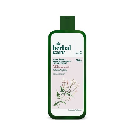 FARMONA Herbal Care Nawilżająca esencja do kąpieli i pod prysznic - Jaśmin z olejkiem z moreli 400 ml