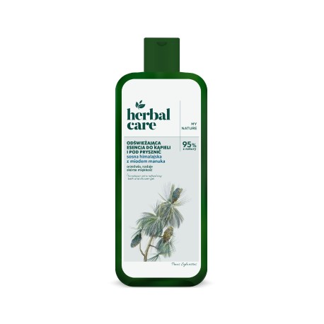 FARMONA Herbal Care Odświeżająca esencja do kąpieli i pod prysznic Sosna Himalajska z miodem manuka 400 ml