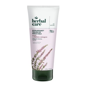 FARMONA Herbal Care Wygładzający peeling do mycia ciała Wrzos z olejkiem z winogron 200 ml
