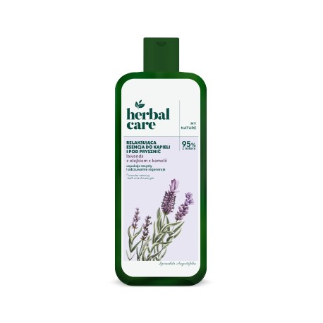 FARMONA Herbal Care Relaksująca esencja do kąpieli i pod prysznic Lawenda z olejkiem z kamelii 400 ml