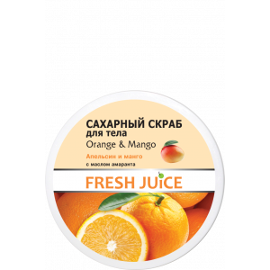 Elfa Peeling cukrowy do ciała Fresh Juice Orange and Mango 225 ml