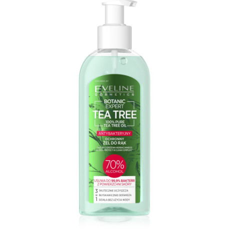 Eveline Botanic Expert Tea Tree Antybakteryjny Ochronny Żel do rąk 150ml