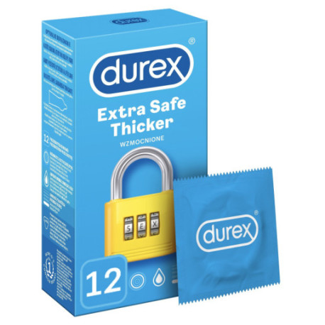 DUREX PREZERW.12szt EXTRA SAFE&