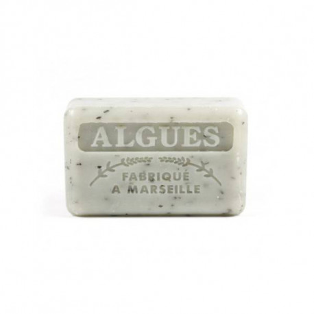 Mydło marsylskie z masłem shea - Algi morskie, 125g, Foufour